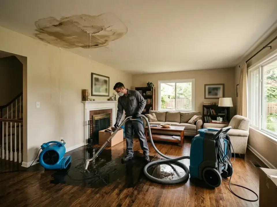 attic-pipe-burst-ceiling-drip-008 — frequently asked questions, Water Damage Restoration & Carpet Care in Natchitoches, LA